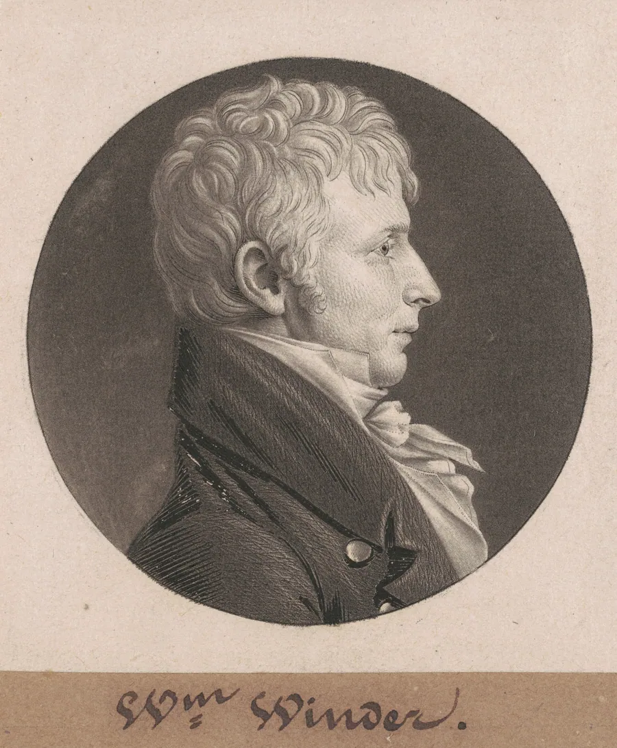William Henry Winder by Charles B. J. Févret de Saint-Mémin