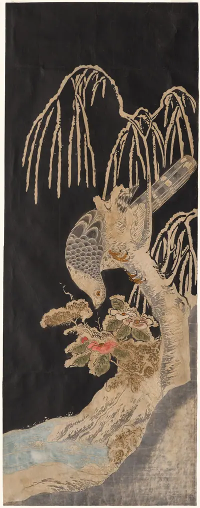 Falcon on a Willow