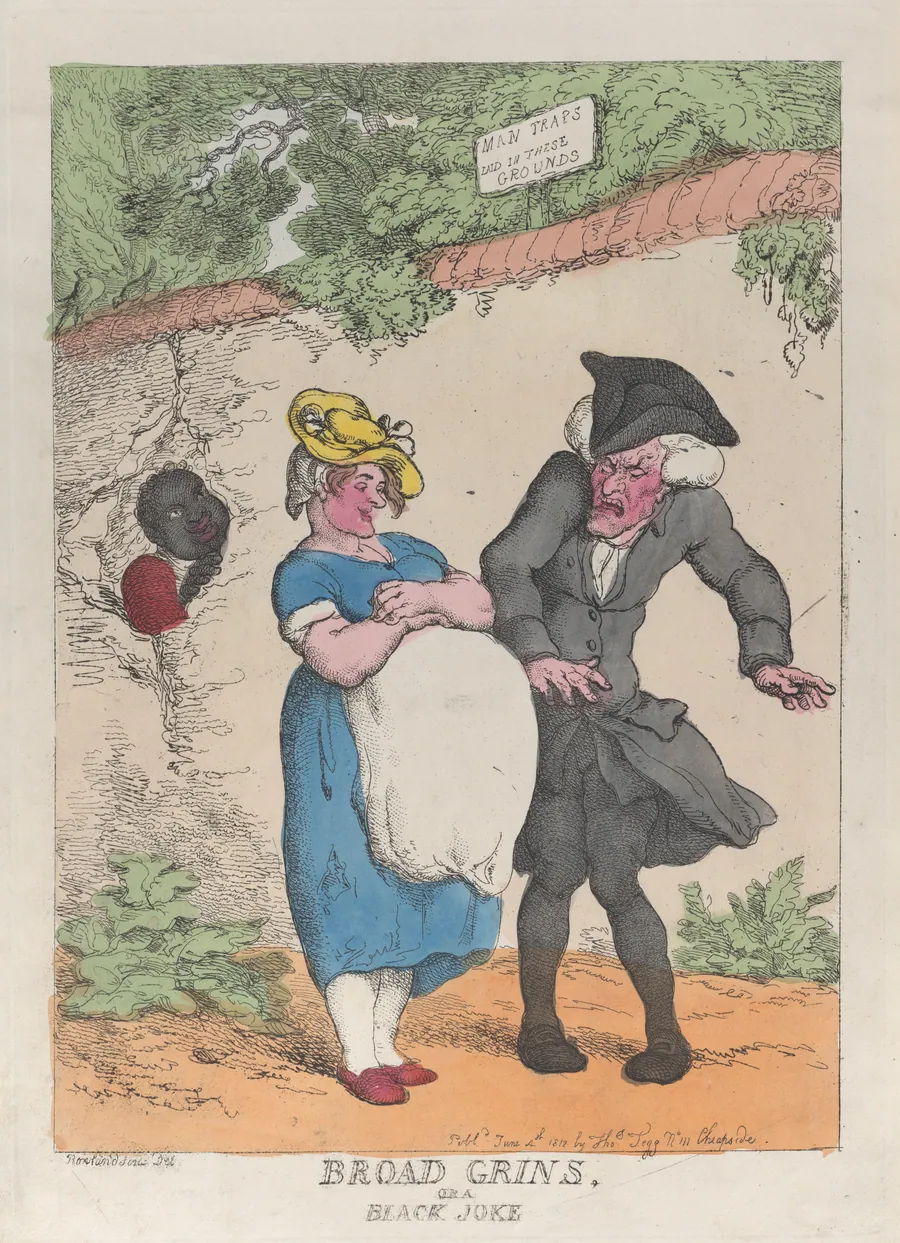 Broad Grins, or a Black Joke by Thomas Tegg
