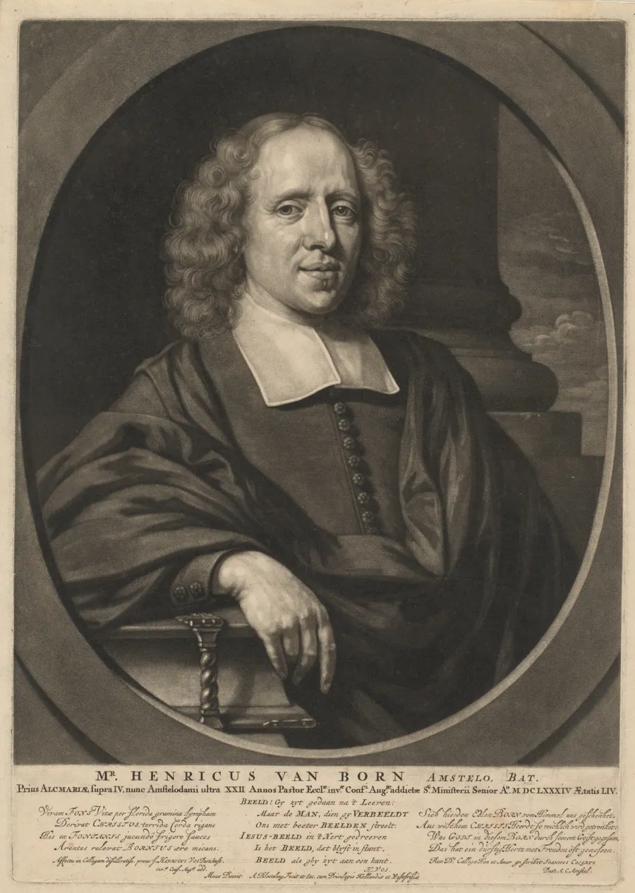 Mr. Henricus van Born by Abraham Blooteling