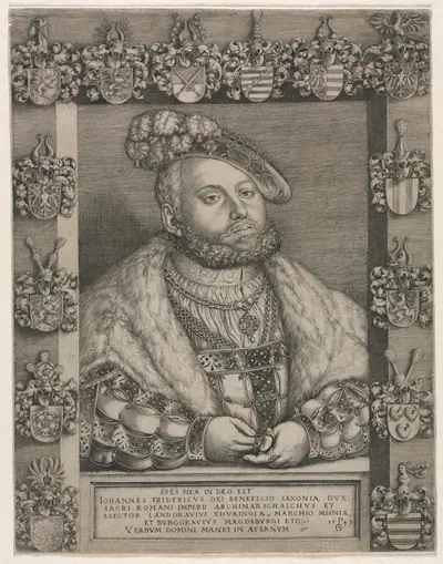 Portrait of John Frederick I, "The Magnanimous," Elector of Saxony
