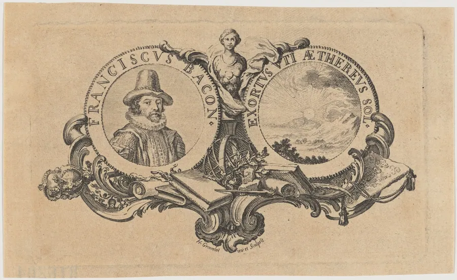 Franciscus Bacon by Hubert François Gravelot