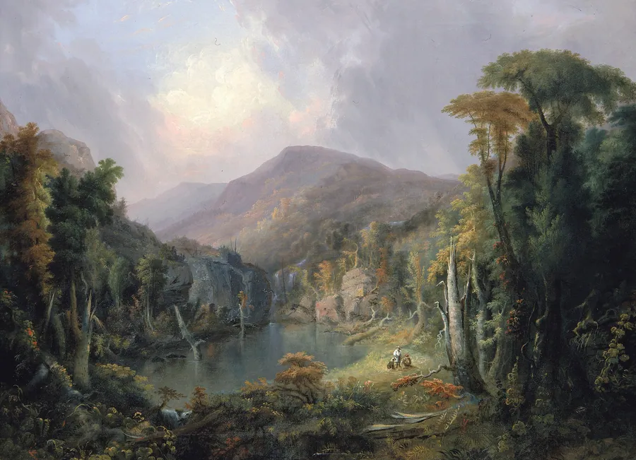 Cumberland Mountain Hunters by Samuel M. Lee, born 1809-died New Orleans, LA 1841