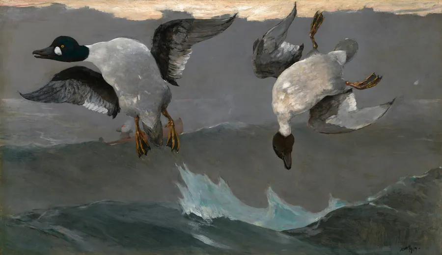 Right and Left by Winslow Homer