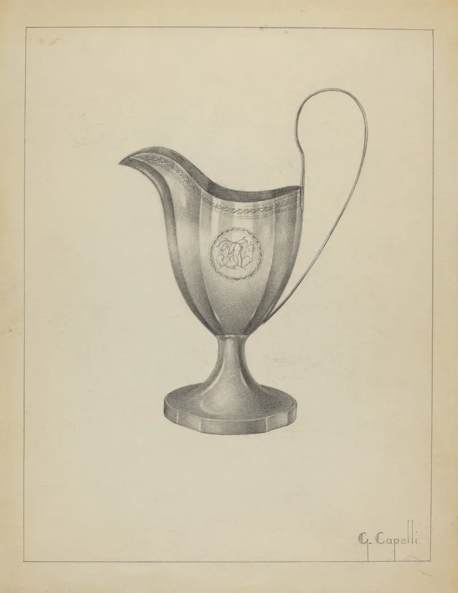 Silver Pitcher by Gordon Sanborn