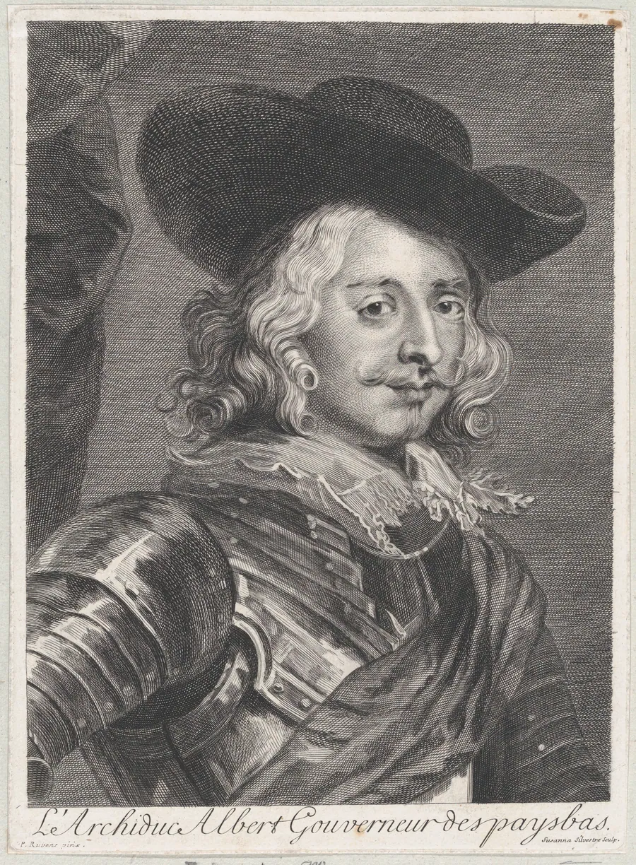 Portrait of Cardinal-Infante Ferdinand of Austria by Suzanne Elizabeth Silvestre