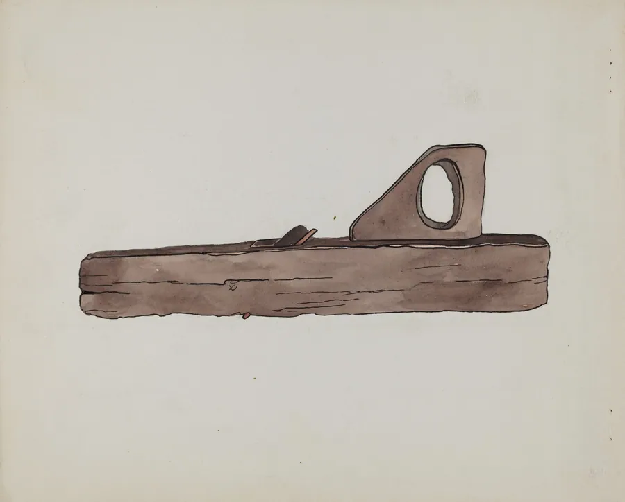 Plane for Leveling Wood by Lena Nastasi