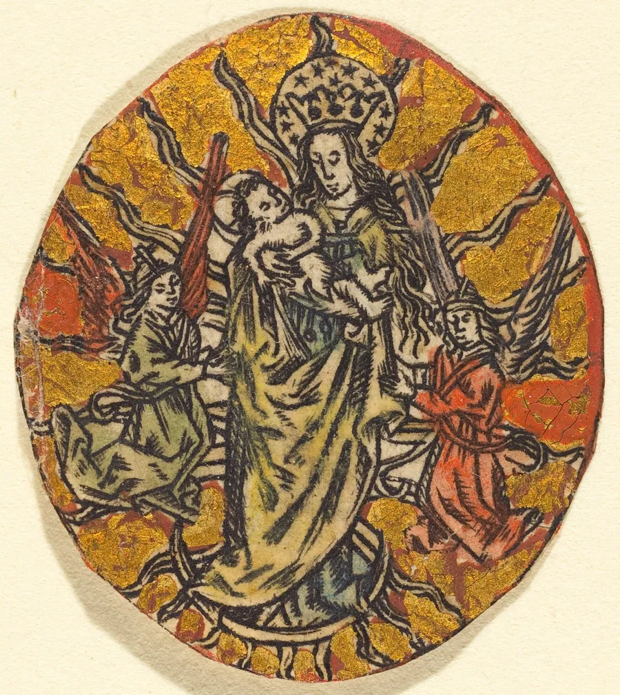 Madonna and Child by German 15th Century