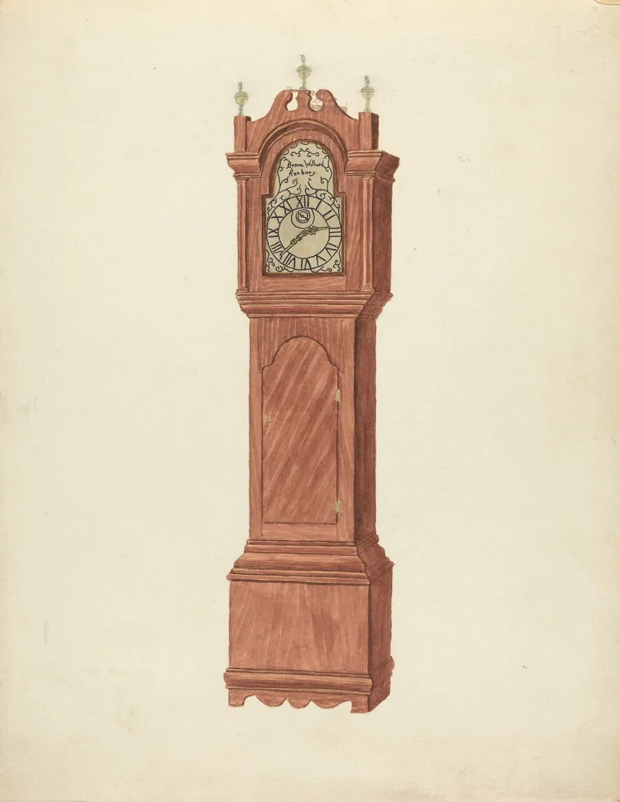 Grandfather's Clock by Walter W. Jennings