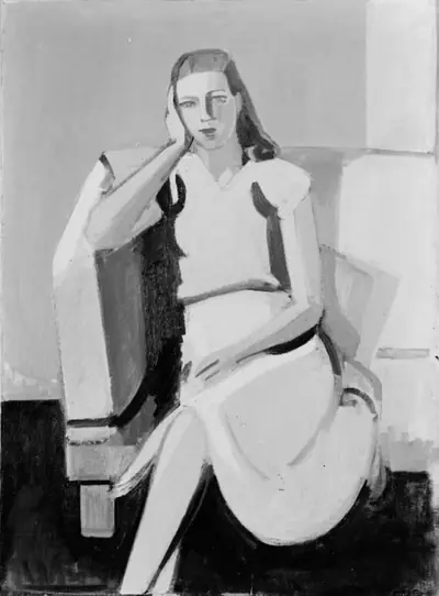 Malerinden Martha Christiansen