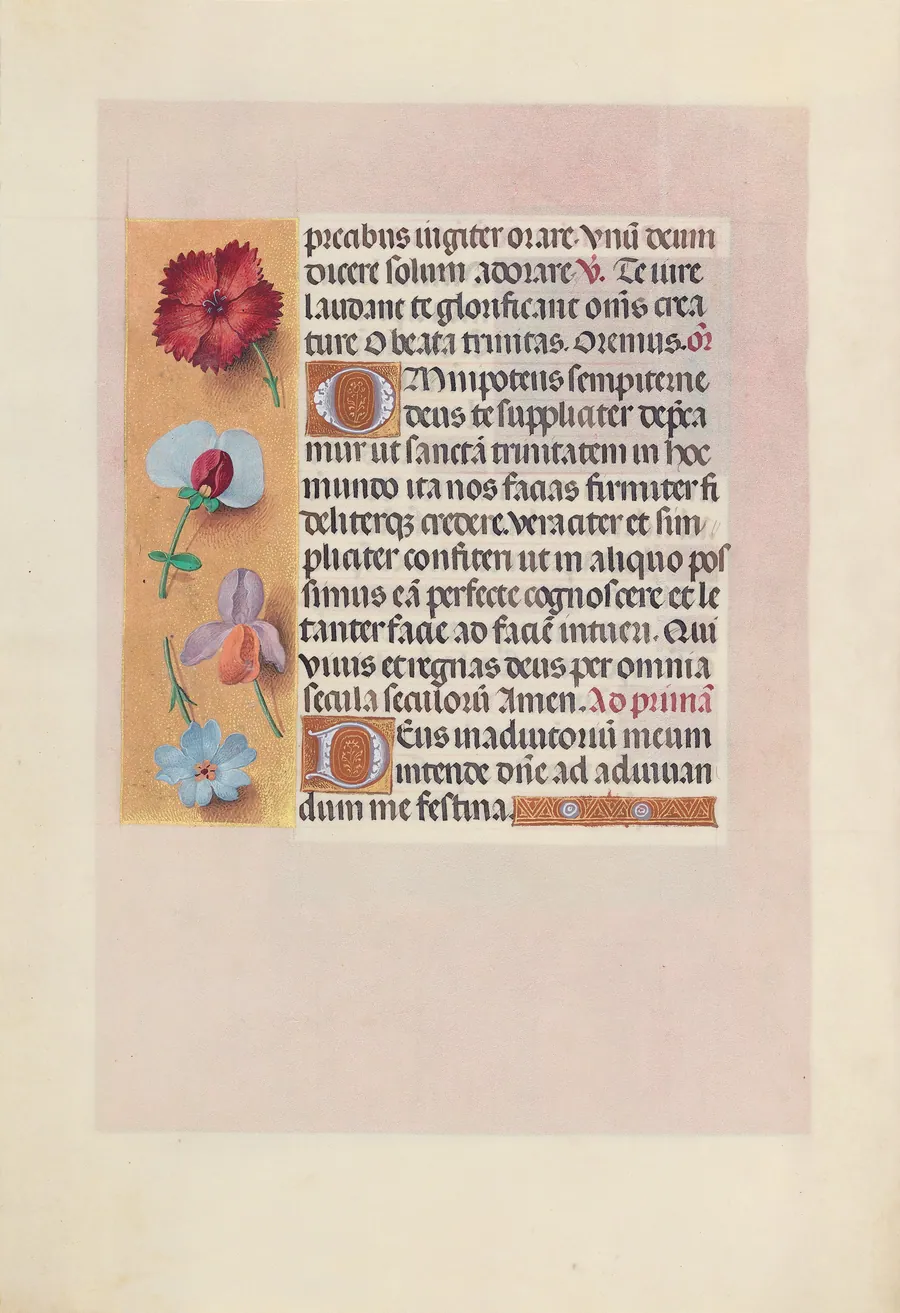 Hours of Queen Isabella the Catholic, Queen of Spain:  Fol. 18v by Master of the First Prayerbook of Maximillian