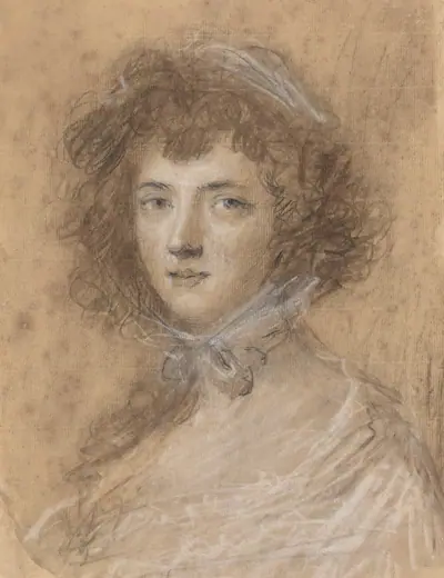 Head and Bust of a Woman