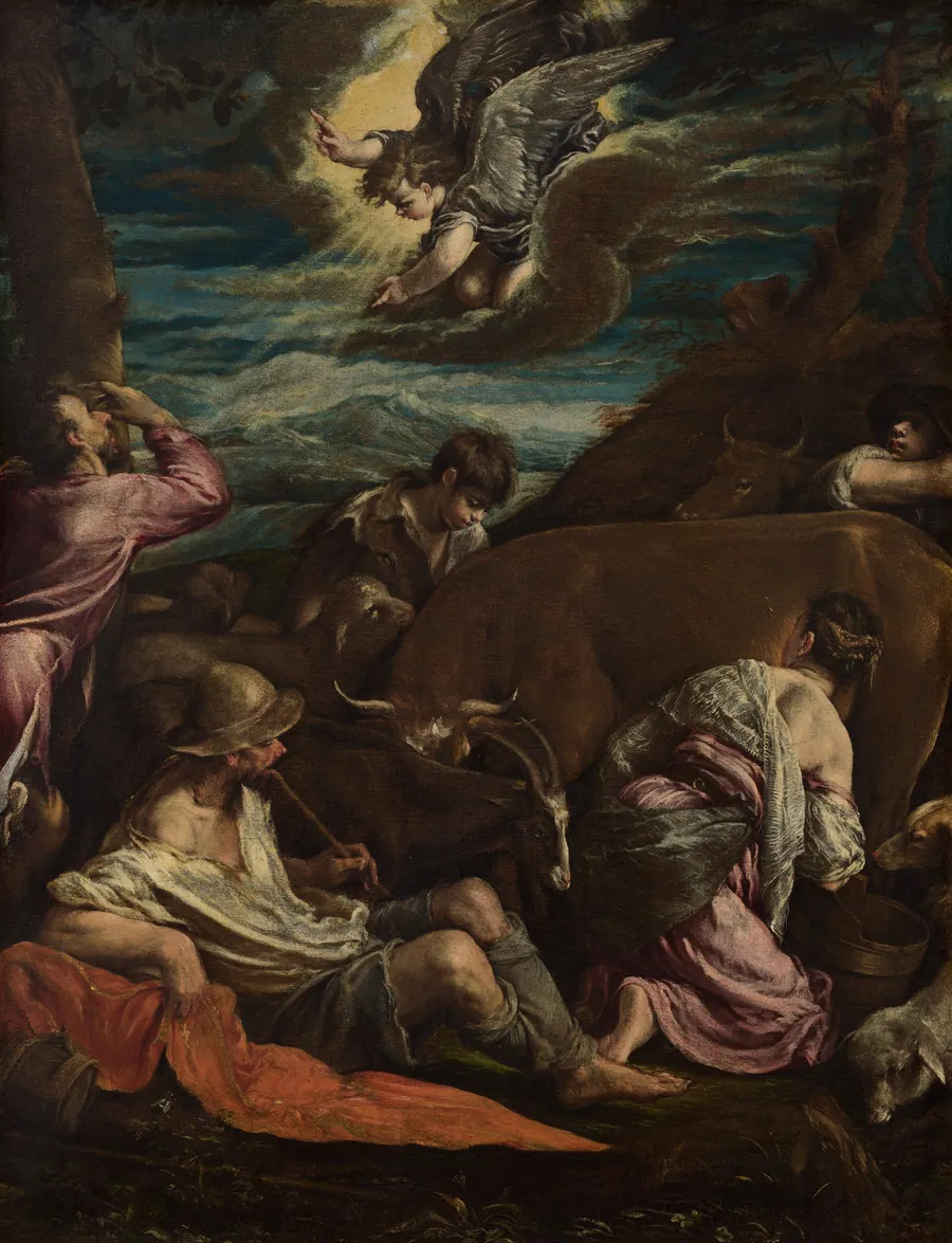 The Annunciation to the Shepherds by Jacopo Bassano