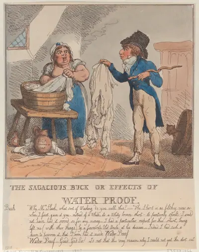 The Sagacious Buck or Effects of Water Proof
