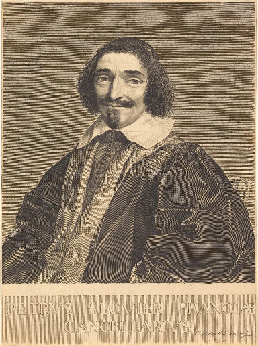 Pierre Seguier by Claude Mellan
