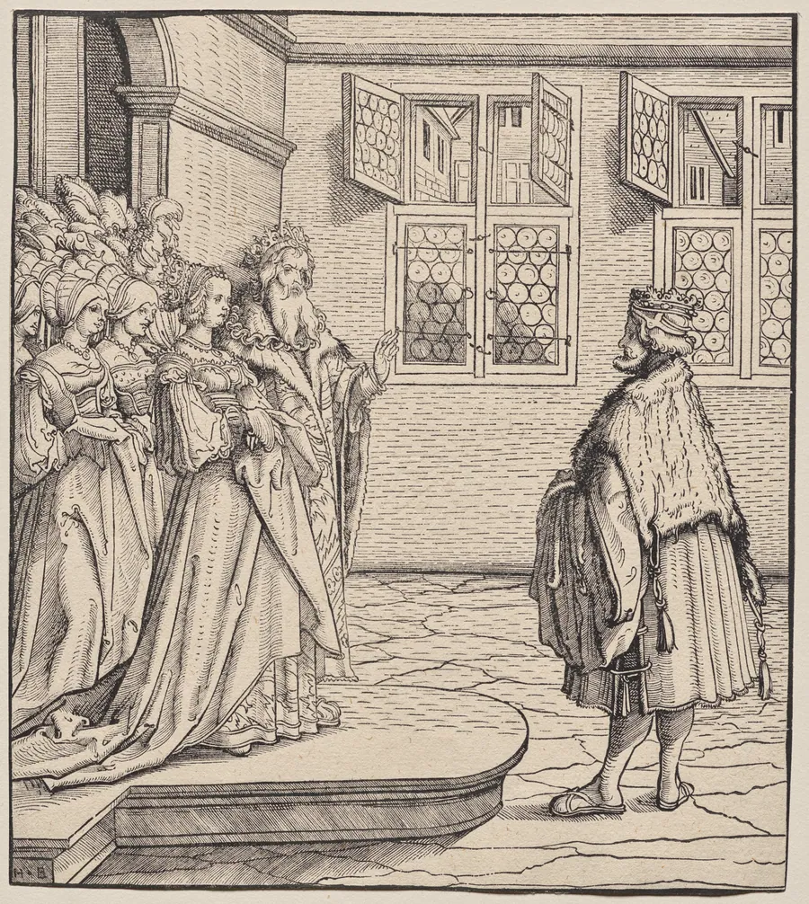The Banished Duke of Otnop by Hans Burgkmair