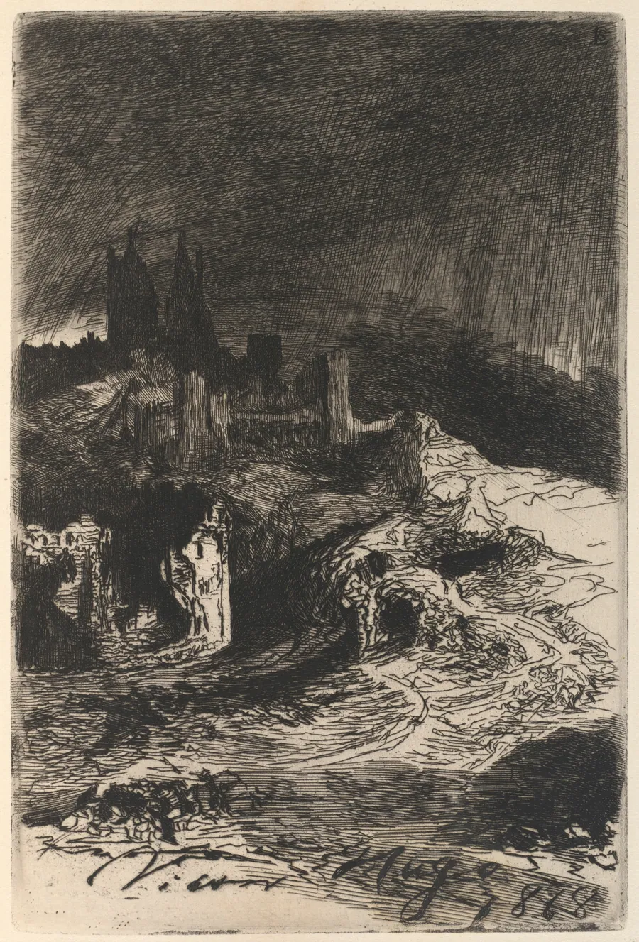 L'Eclair (Lightning) by Victor Hugo