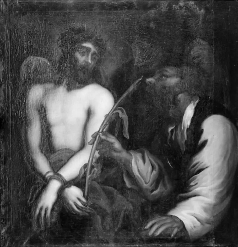 Kristus og soldaterne by Ubekendt