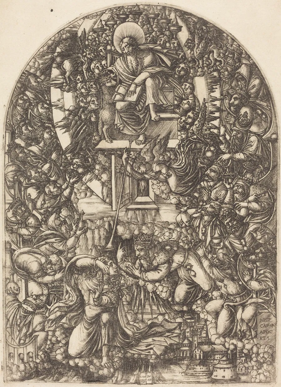 Saint John Summoned to Heaven by Jean Duvet