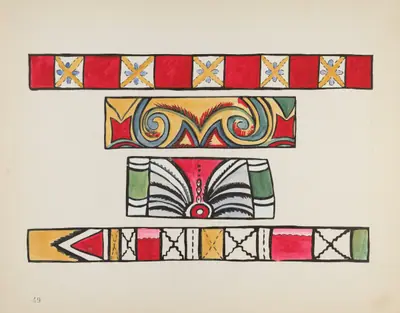 Plate 49: Miscellaneous Design: From Portfolio "Spanish Colonial Designs of New Mexico"