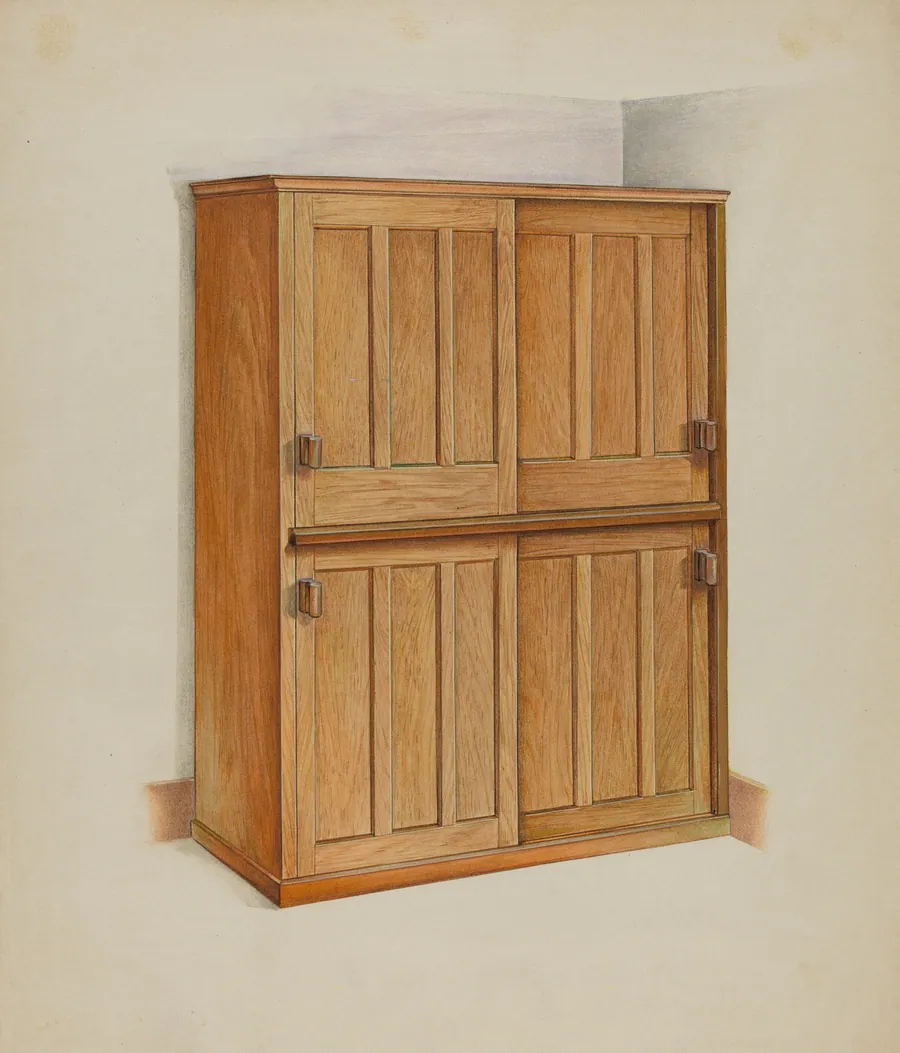Shaker Bookcase by John W. Kelleher
