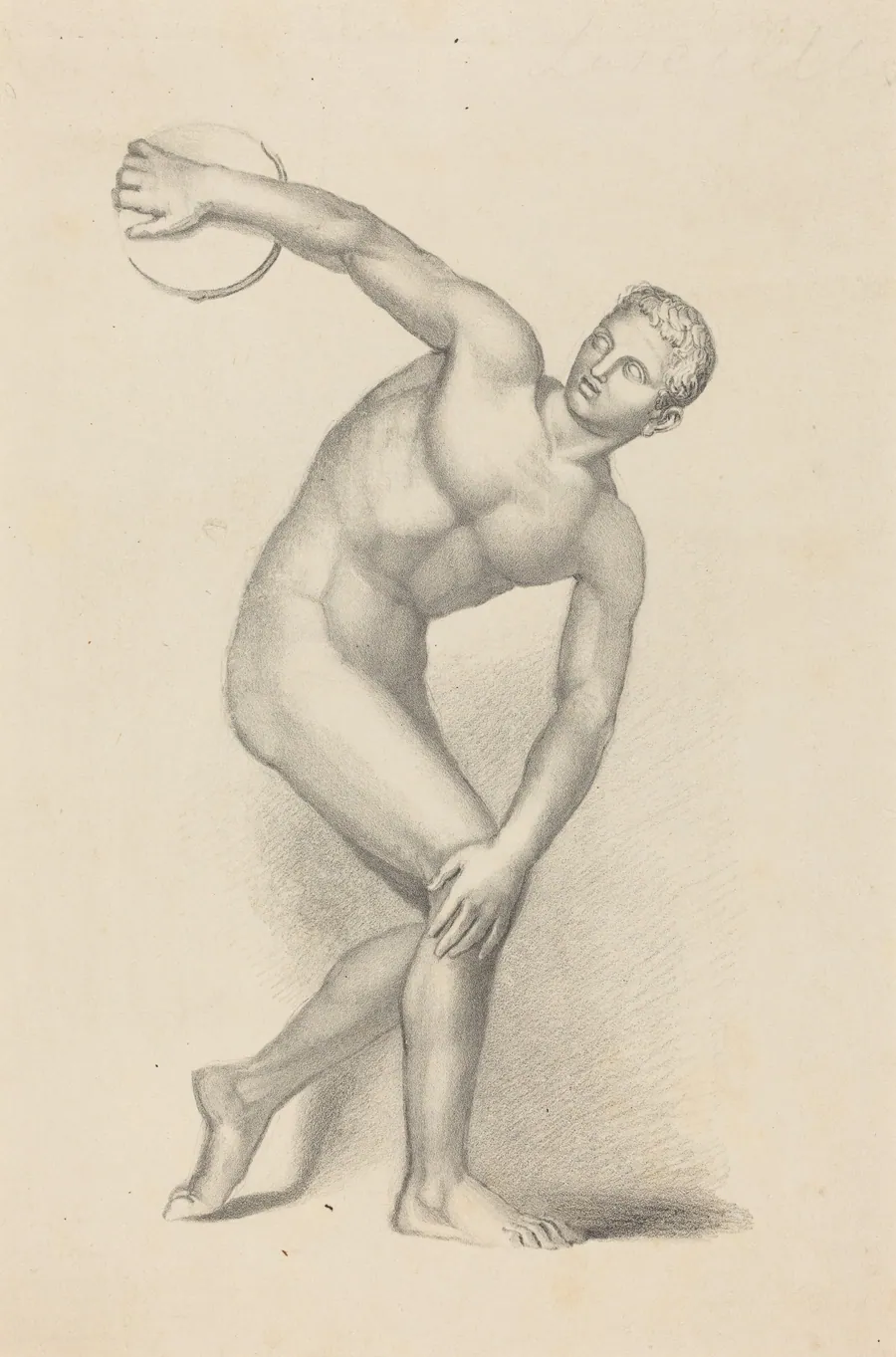 Discobulus, by Myron by James William Giles