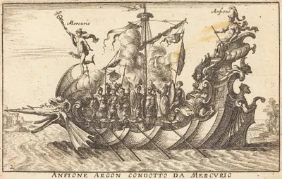 Anfione Argon condotto da Mercurio