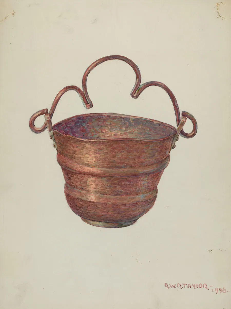 Holy Water Bucket by Robert W.R. Taylor