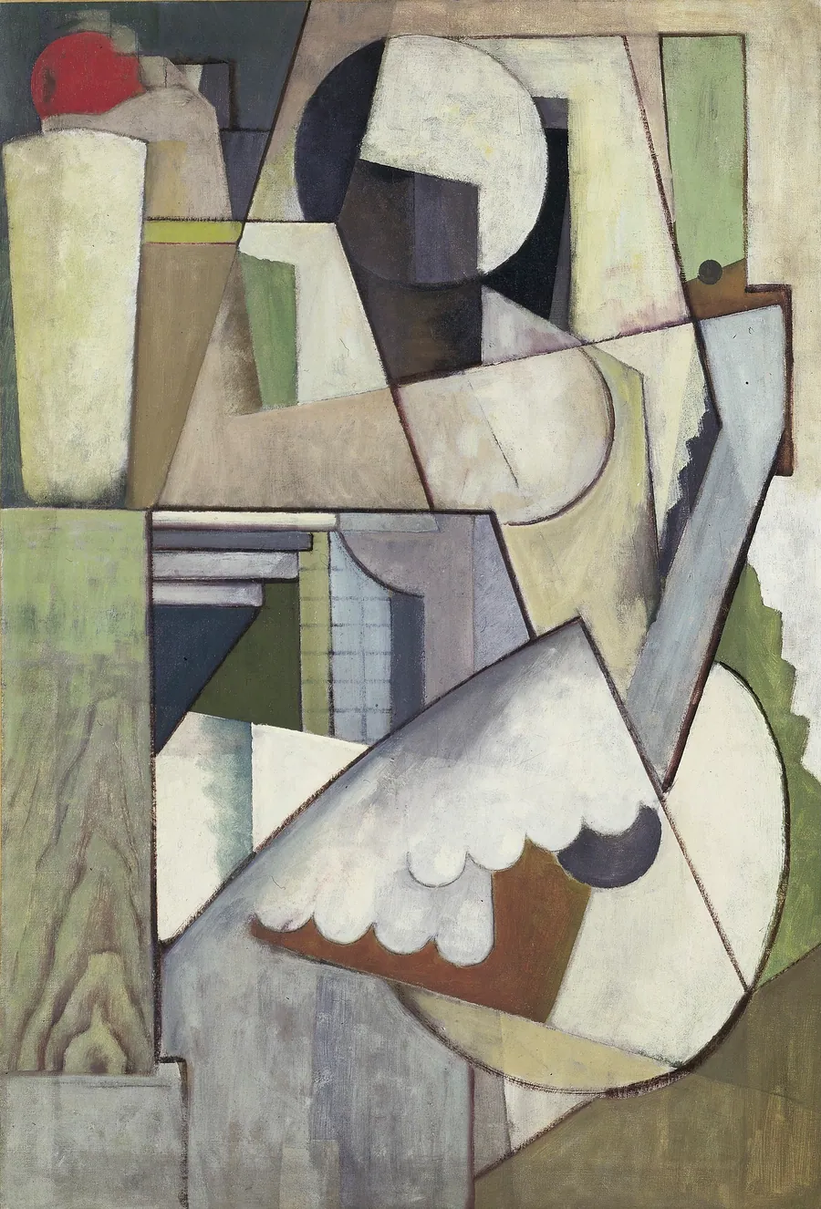 Figure with Guitar II by Henry Fitch Taylor, born Cincinnati, OH 1853-died Plainfield, NH 1925