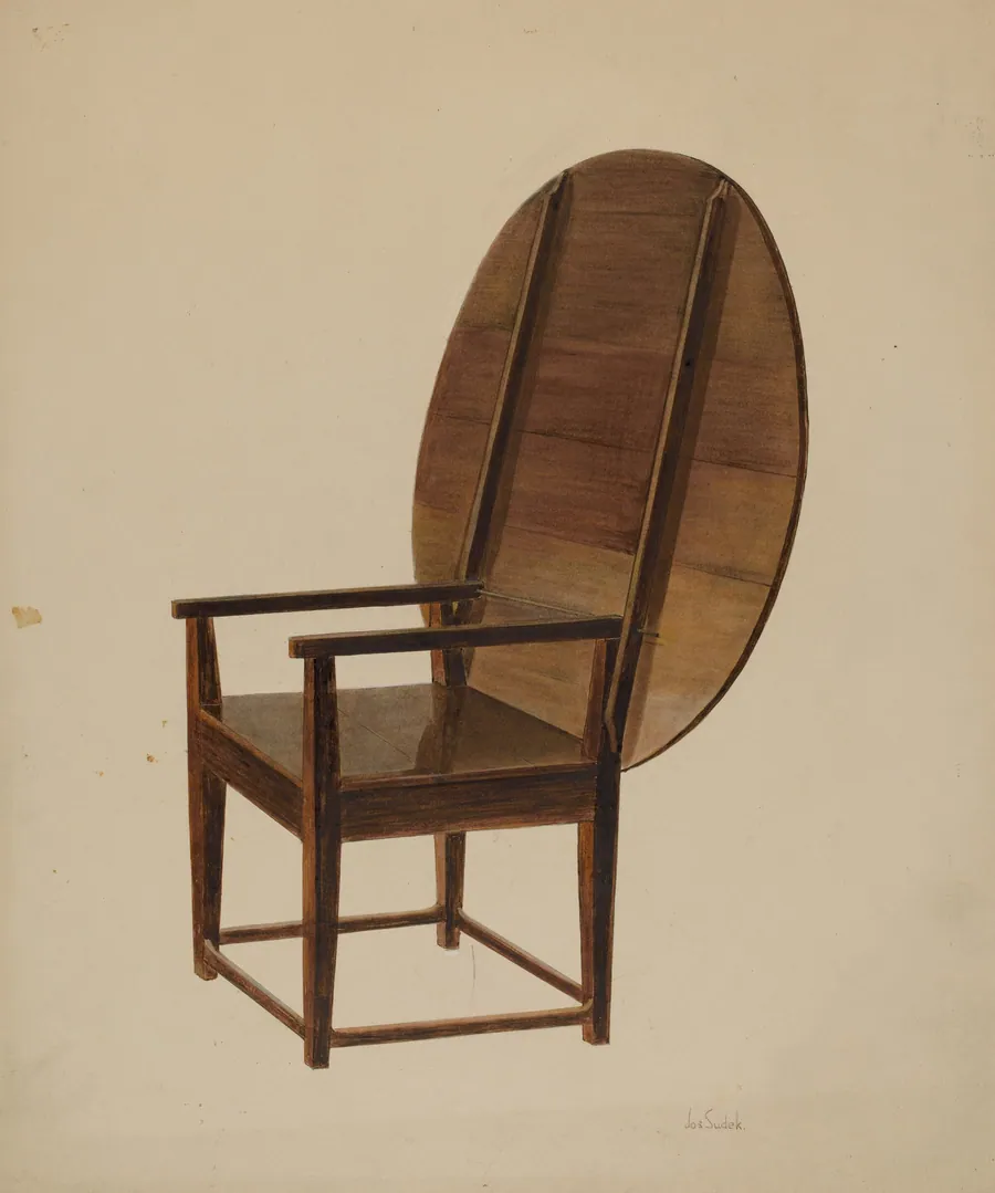 Combination Table and Chair (as chair) by Joseph Sudek