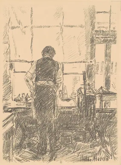 Portrait of Joseph Pennell