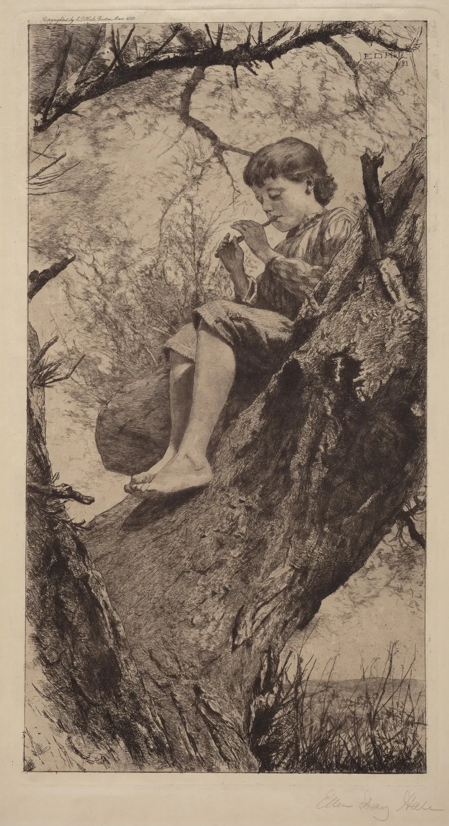 The Willow Whistle by Ellen Day Hale