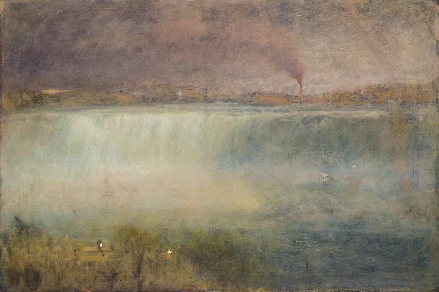 Niagara by George Inness, born Newburgh, NY 1825-died Bridge of Allan, Scotland 1894