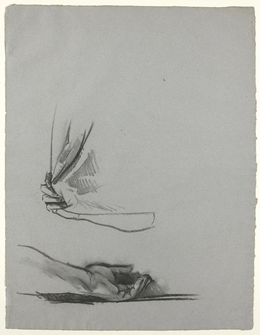 Studies of Hands by John Singer Sargent