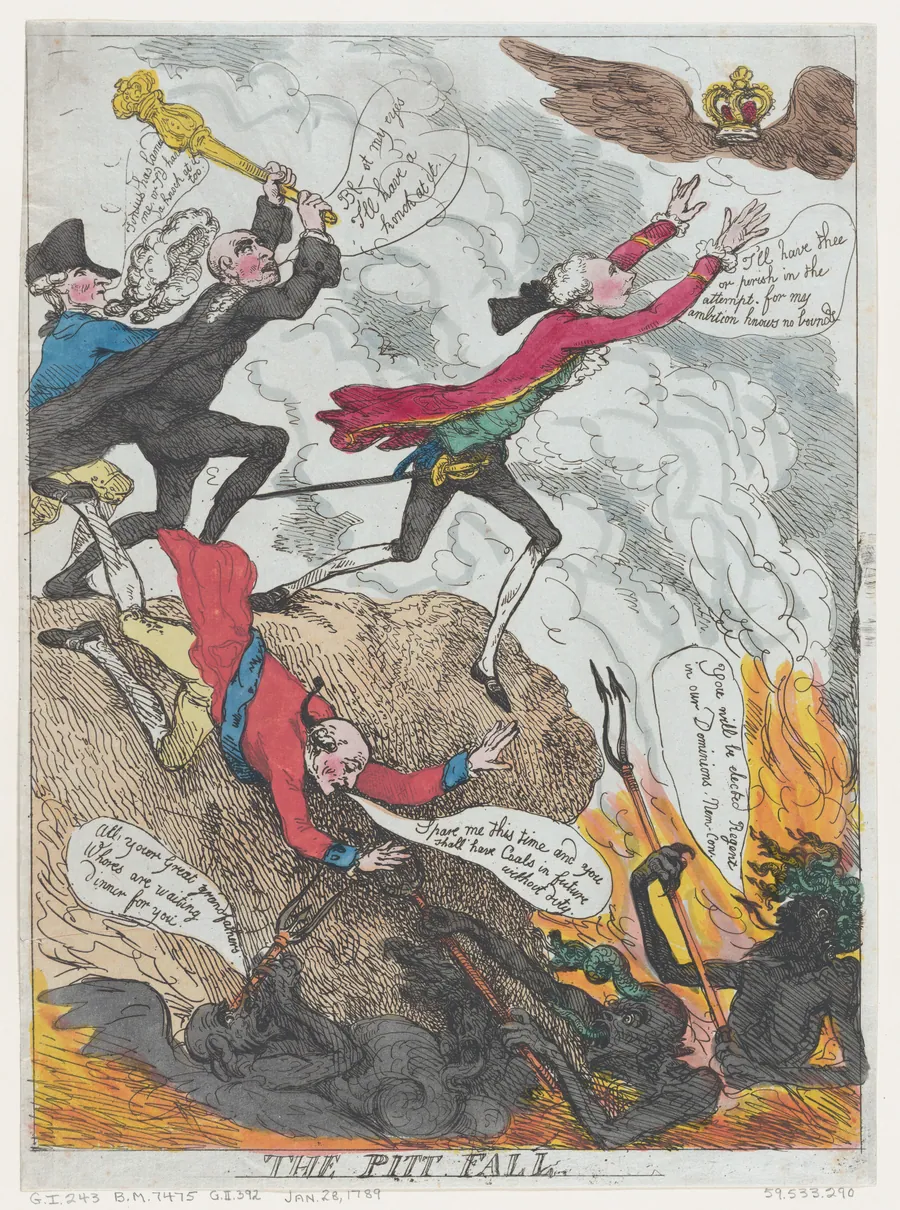 The Pitt Fall by Augustus Henry Fitzroy, 3rd Duke of Grafton