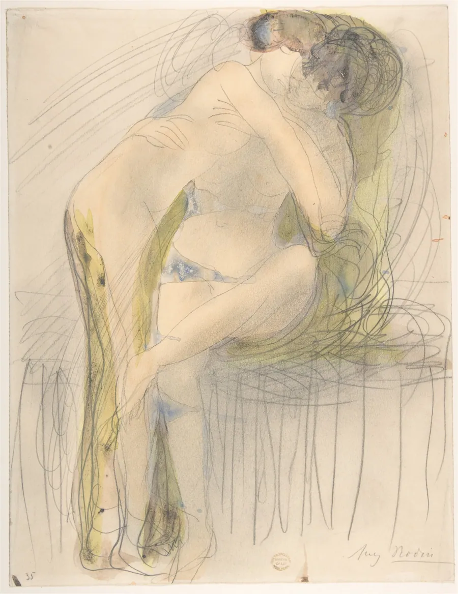 The Embrace by Auguste Rodin