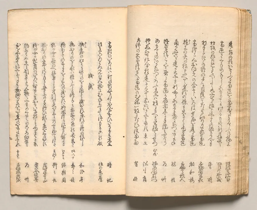 Spread Sixteen from Volume Two of People of Japan in Light Verse (Kyōka) by Utagawa Hiroshige