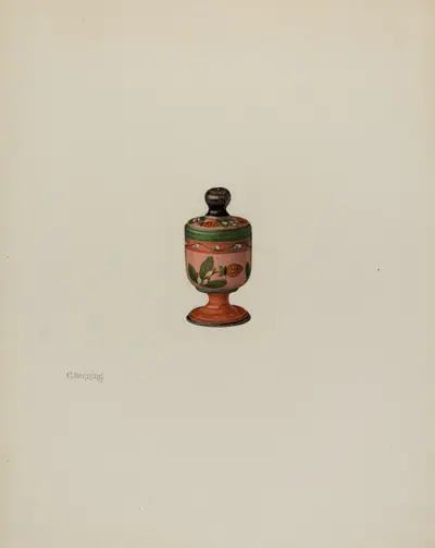 Pa. German Saffron Box