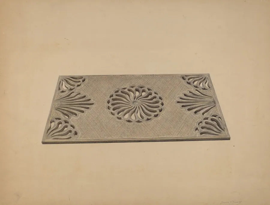 Sidewalk Grating by Sydney Roberts