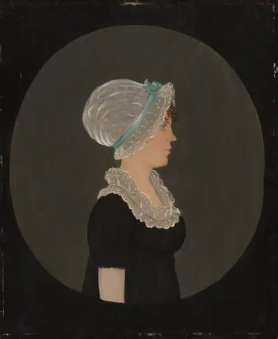 Profile Portrait of a Young Lady