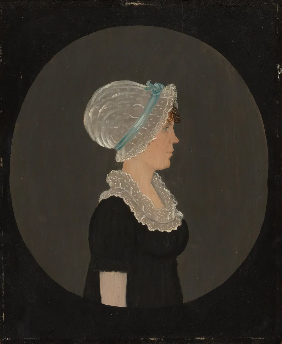 Profile Portrait of a Young Lady by American 19th Century