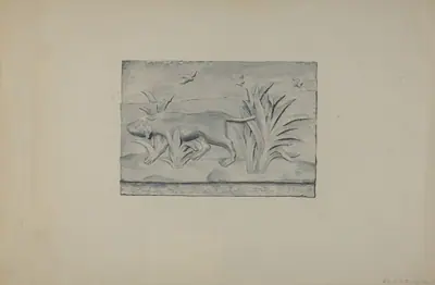 Relief Panel of Dog