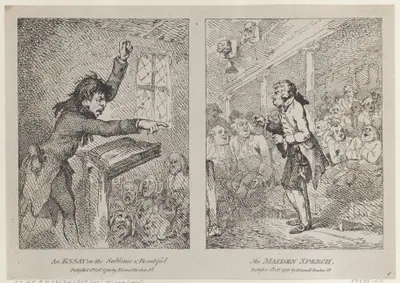 An Essay on the Sublime & Beautiful; The Maiden Speech
