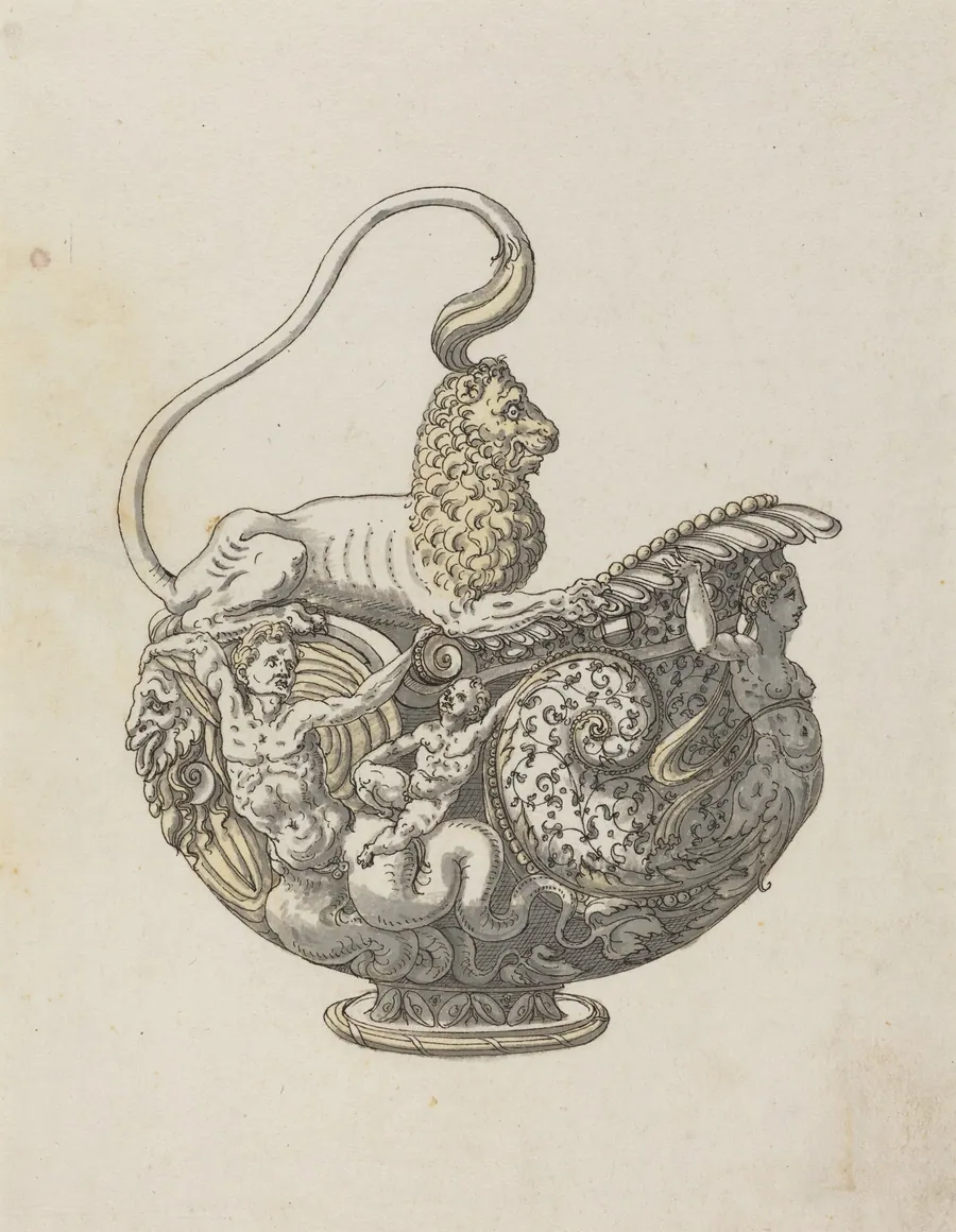 Fancy Pitcher by Erasmus Hornick