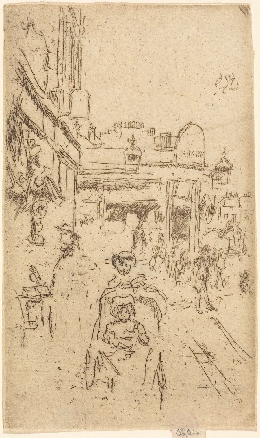 King's Road, Chelsea by James McNeill Whistler