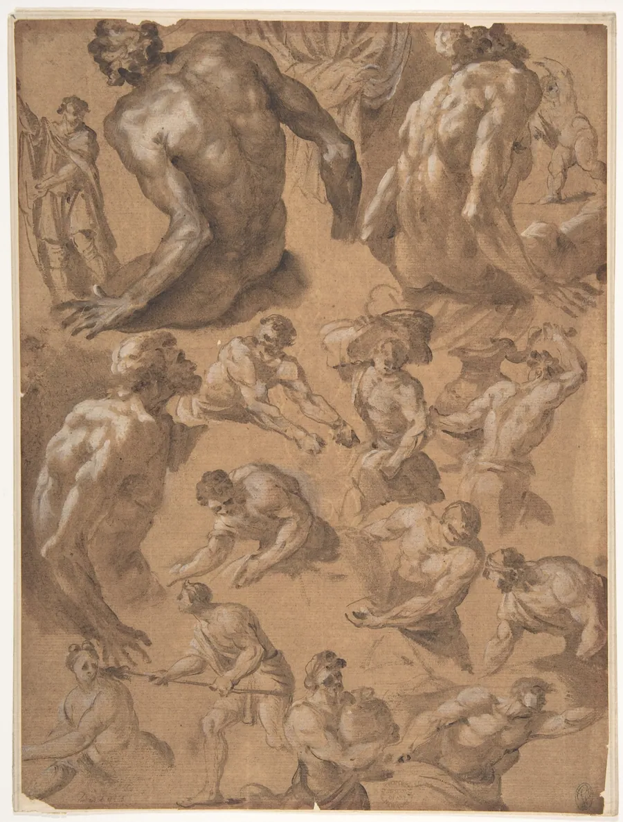 Figure Studies by Eduard Dubois