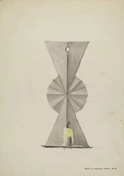 Tin Sconce