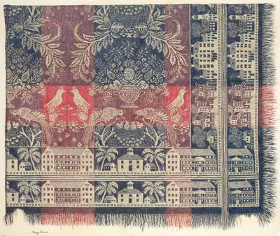 Woven Jacquard Coverlet