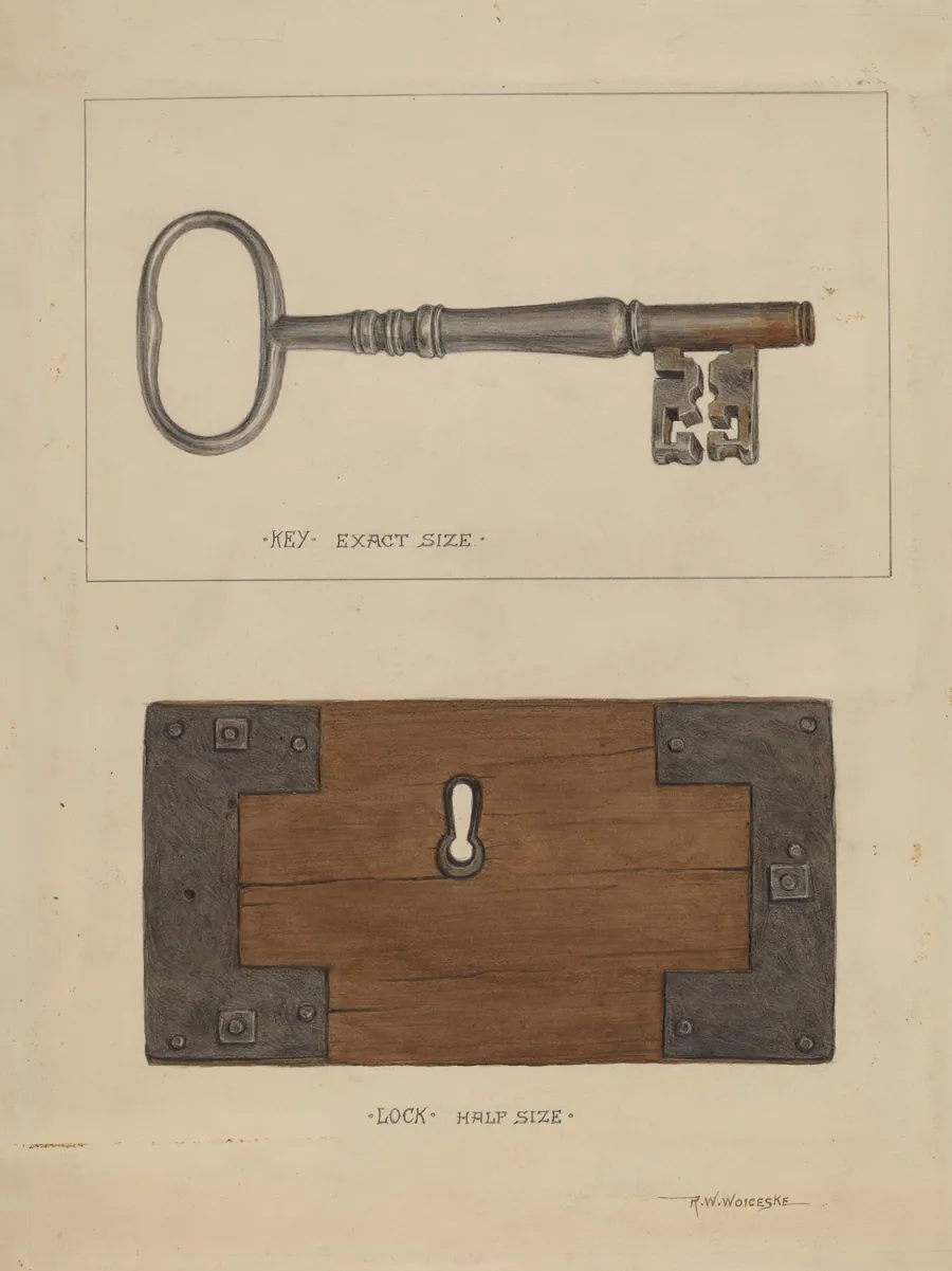 Key and Lock by Ronau William Woiceske