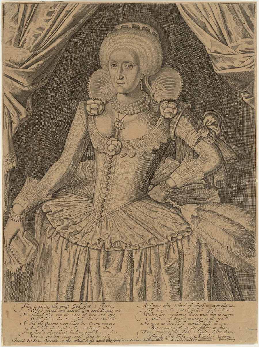 Anne of Denmark by Cornelis Boel
